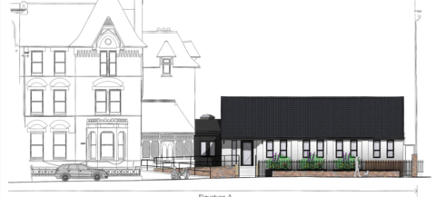 Architect's plans for 38-40 Grosvenor Place, Margate
